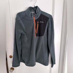 Eddie Bauer First Ascent Cloud Layer Pro Men’s 1/4 Zip Fleece EUC